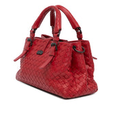 Small Nappa Intrecciato Roma Satchel